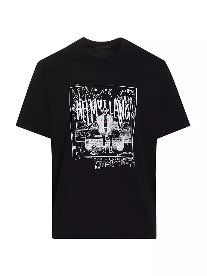 

Футболка Capsule 6 с круглым вырезом Helmut Lang, черный
