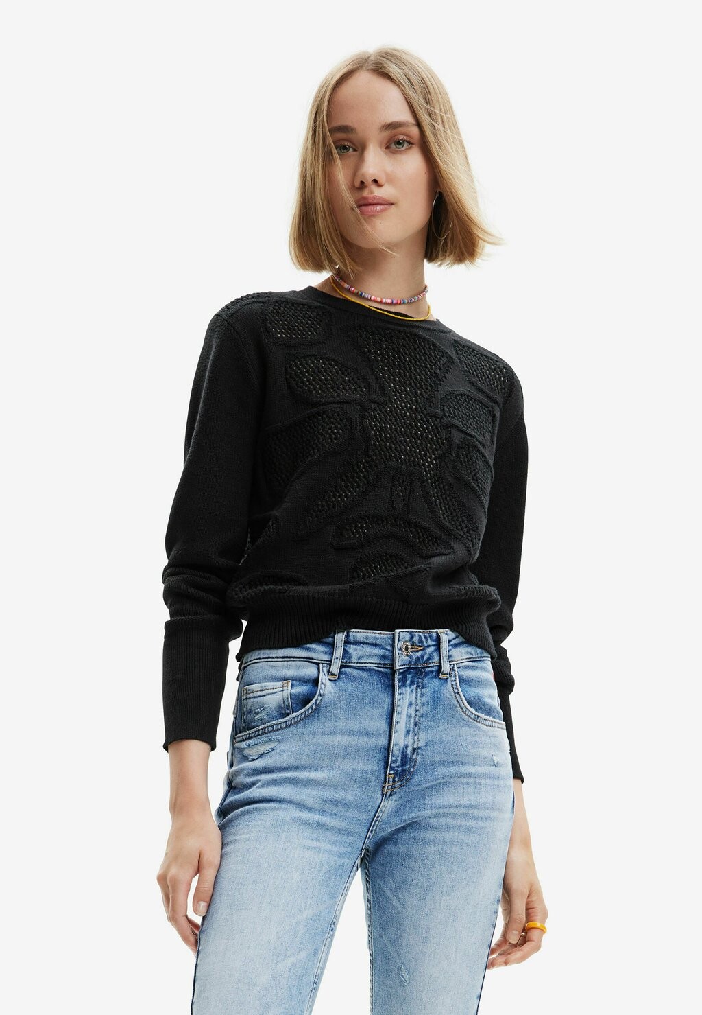 

Свитер Desigual, черный