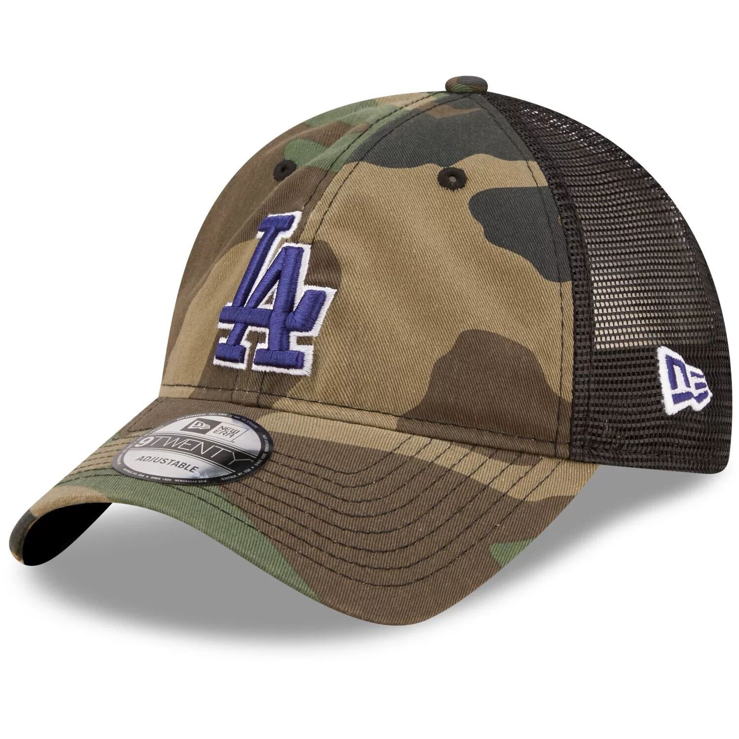 

Мужская камуфляжная кепка New Era Los Angeles Dodgers Trucker 9TWENTY Snapback