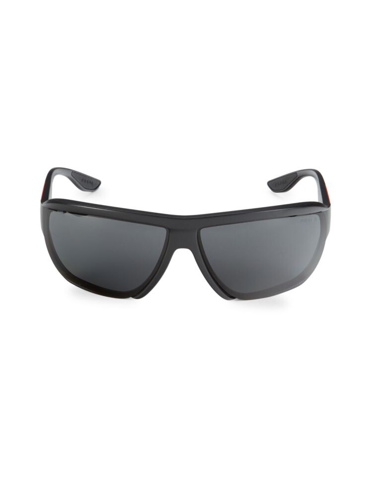 

Прямоугольные солнцезащитные очки 70MM Prada, черный