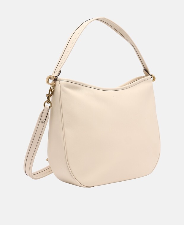 

Кожаная сумка через плечо Coach, цвет Wool White