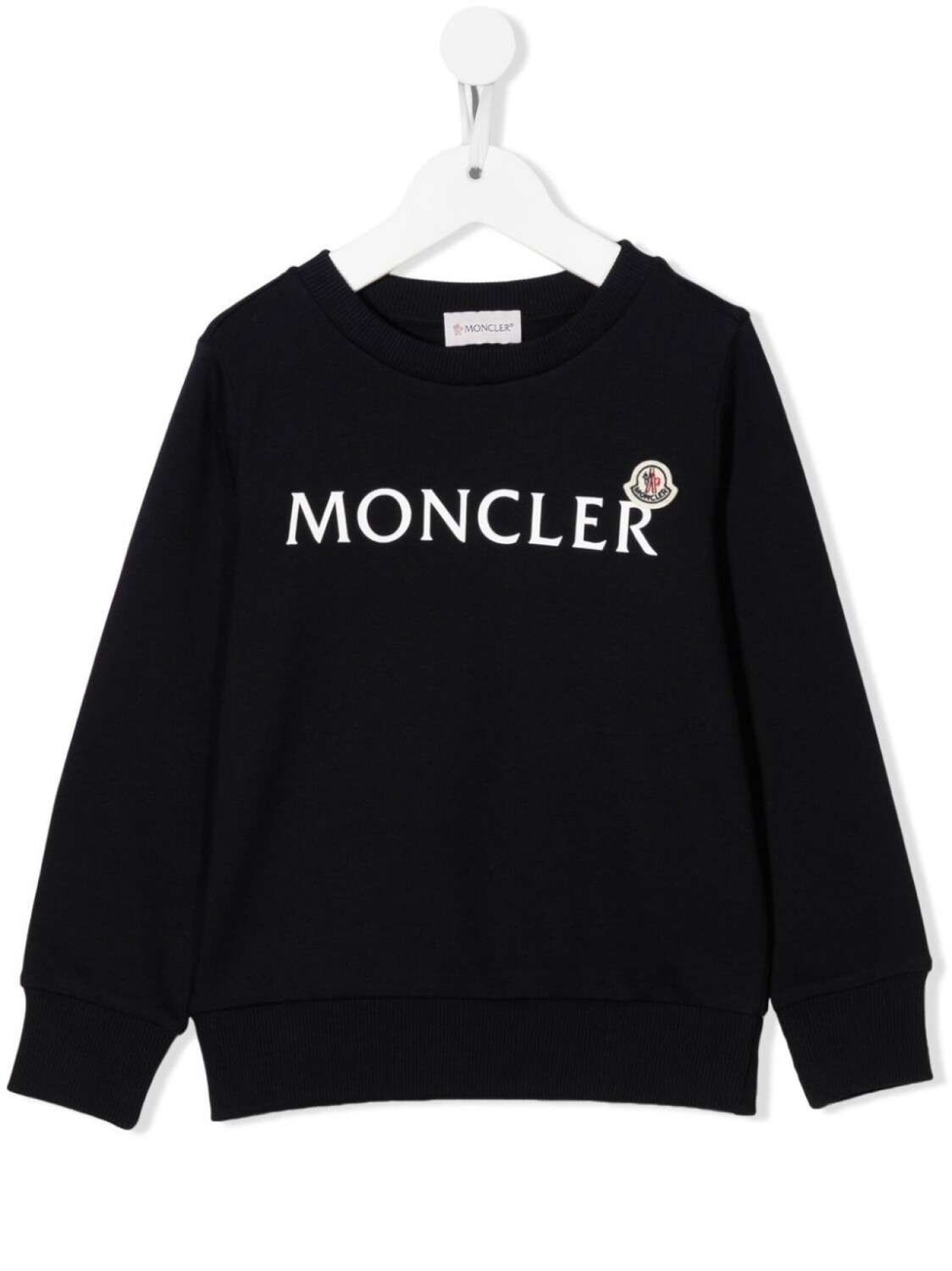 

Moncler Enfant толстовка с логотипом, синий