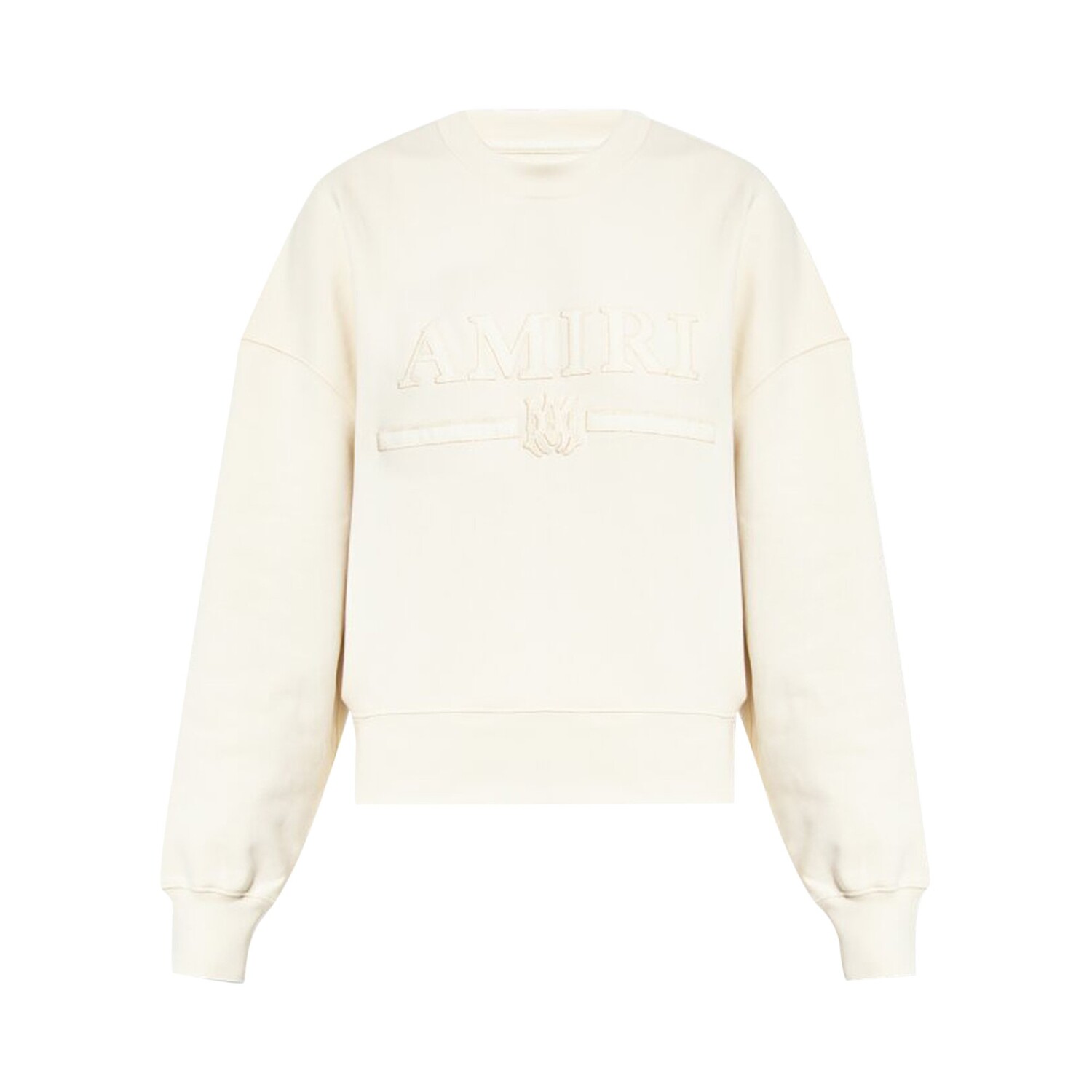 

Укороченный свитшот с вышитым логотипом Amiri, Vanilla Ice