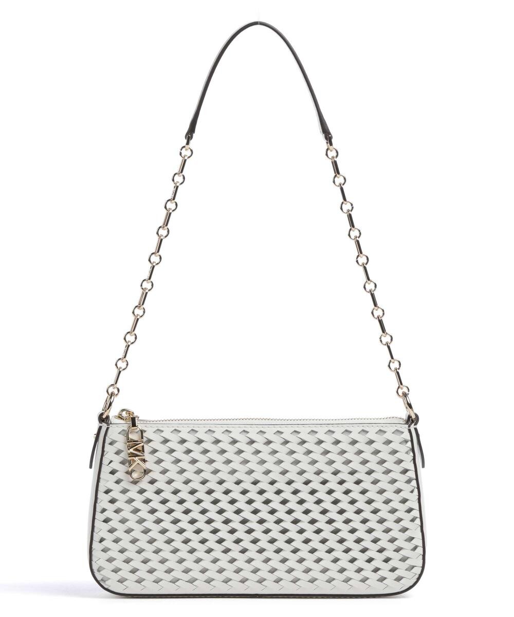 

Сумка на плечо Empire из мелкозернистой яловой кожи Michael Kors, белый