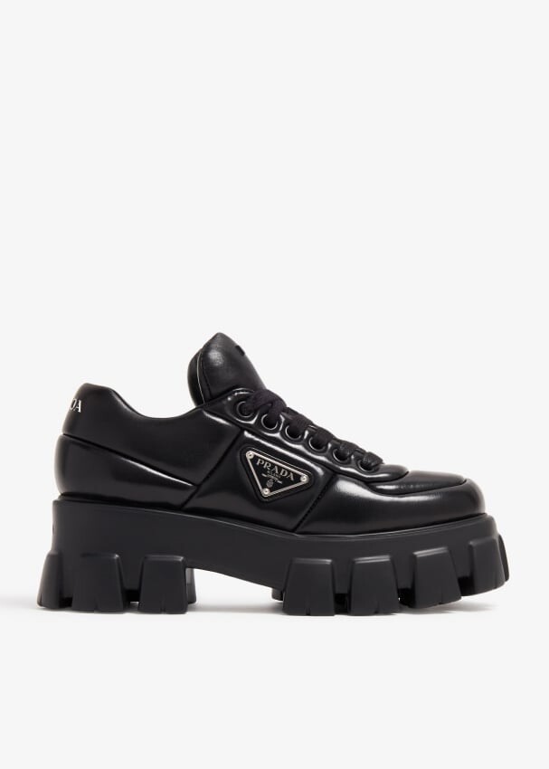 

Туфли Prada Soft Padded Nappa Leather, черный