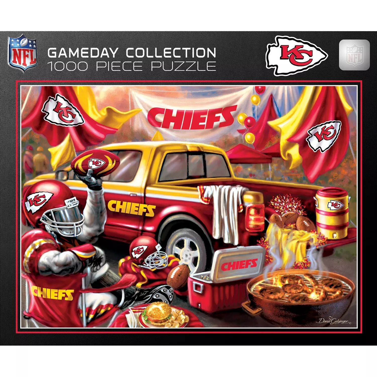 

Пазл Kansas City Chiefs Gameday из 1000 деталей Unbranded