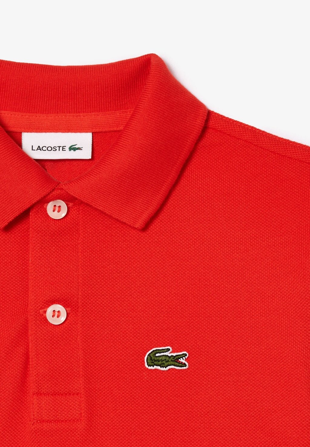 

Поло Lacoste, цветной деним