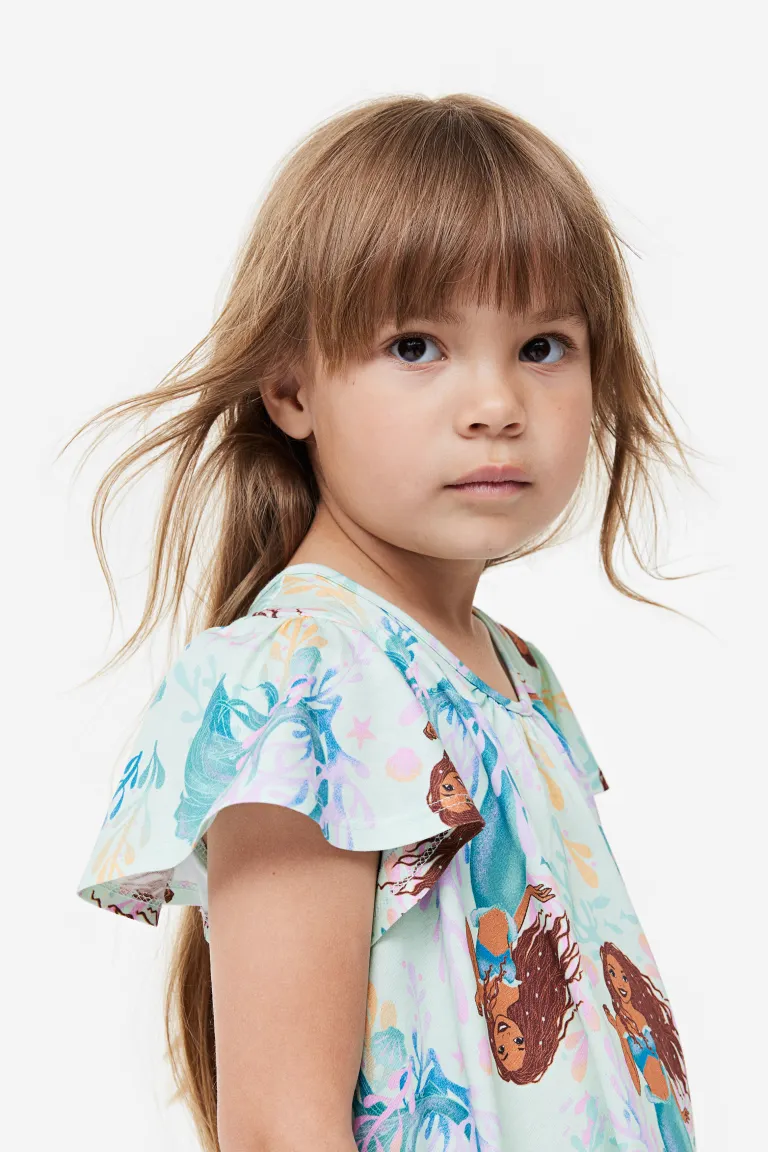 

Платье из джерси с принтом H&M, зеленый