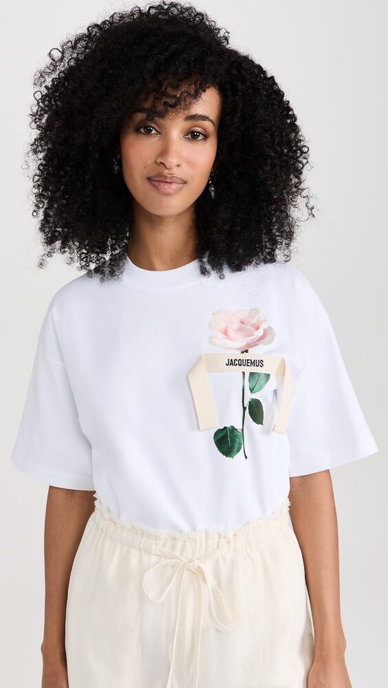 

Футболка Jacquemus Le T Shirt Rose