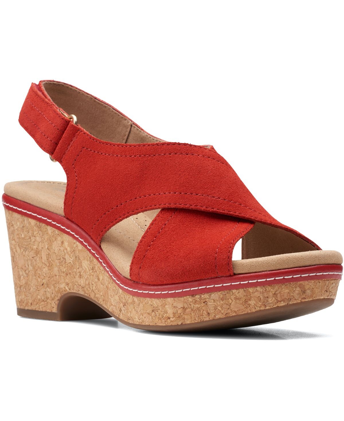 

Женские босоножки на танкетке Giselle Cove с пяткой на пятке Clarks