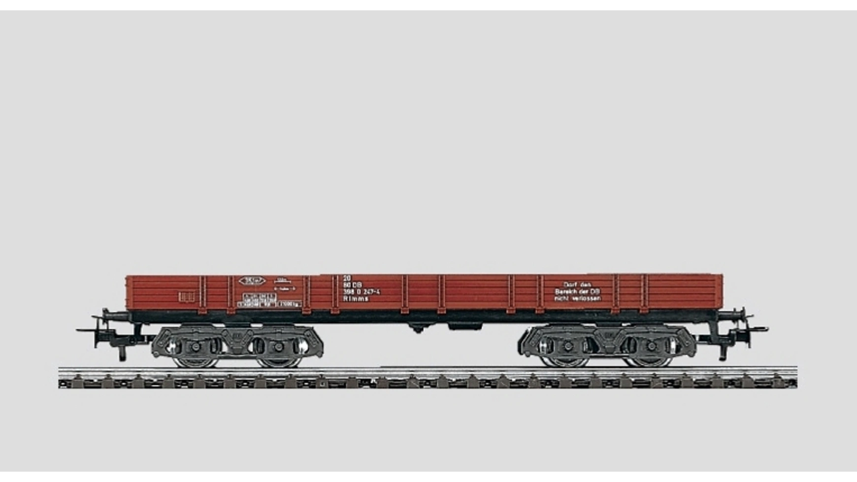 Start up автомобиль с низким бортом, красный, 4 оси db Märklin