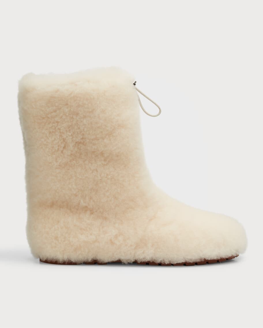 

Зимние ботильоны Quinn Shearling Loro Piana
