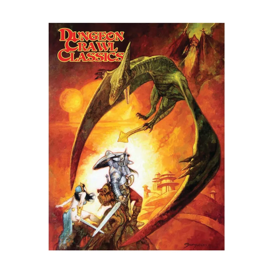 

DCC RPG - Core Rulebook (Limited Edition, Sanjulan Cover), Dungeon Crawl Classics Role Playing Games (Goodman Games), твердый переплет