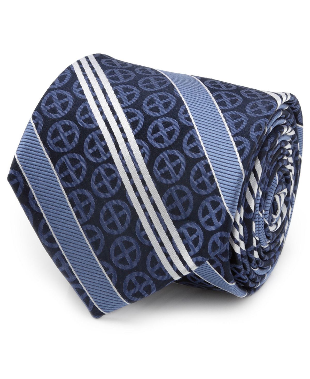 Мужской галстук с символом Людей Икс Marvel галстук классический синий gulliver