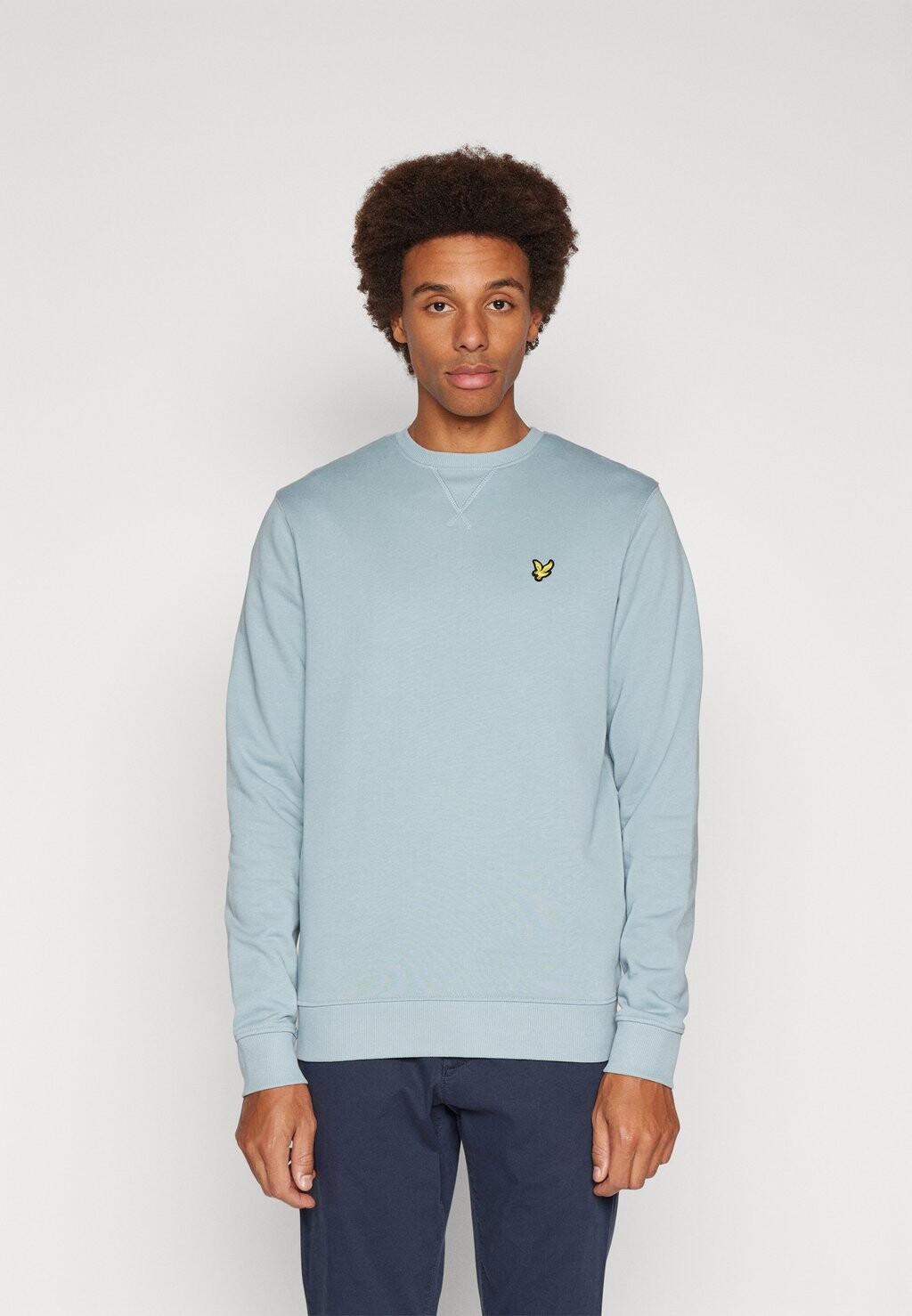 

Толстовка CREW NECK Lyle & Scott, цвет slate blue