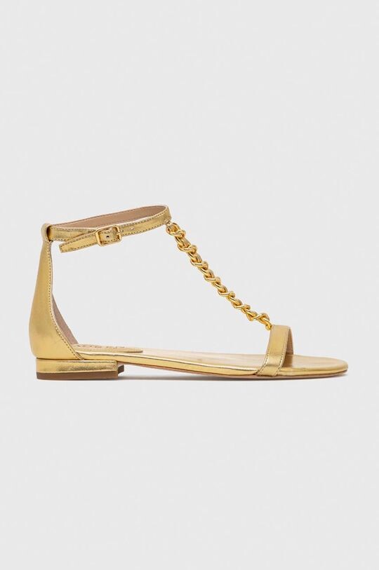 

Кожаные сандалии 802900075001 Lauren Ralph Lauren, золото