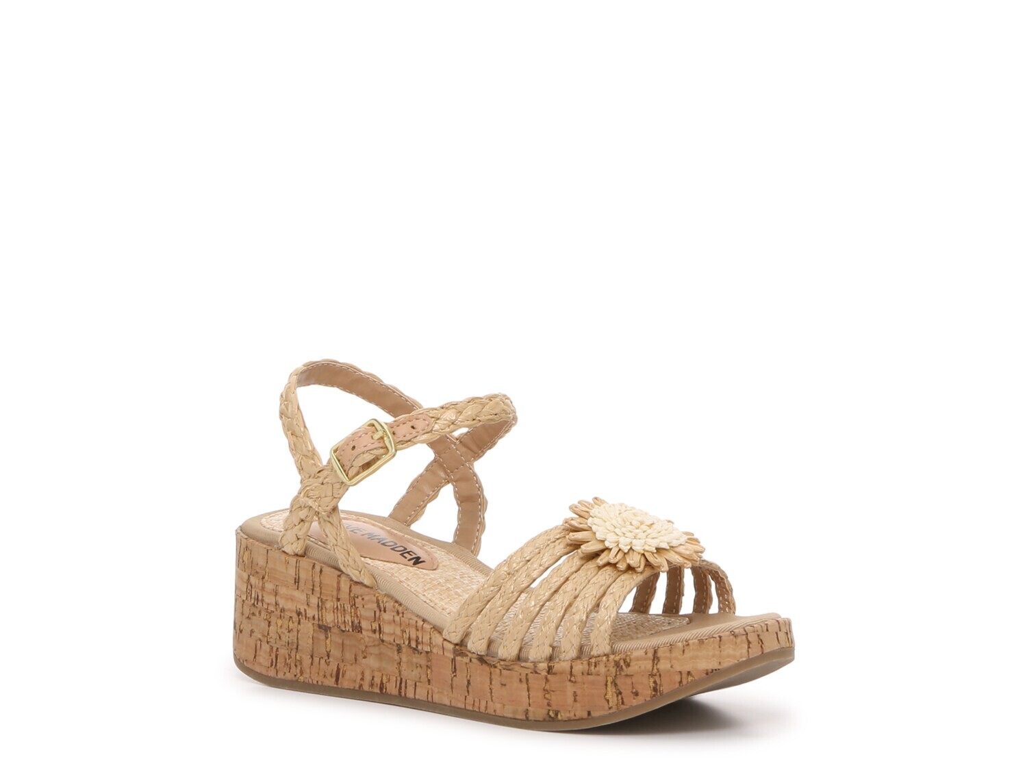 

Сандалии на танкетке Steve Madden JGarner, тан