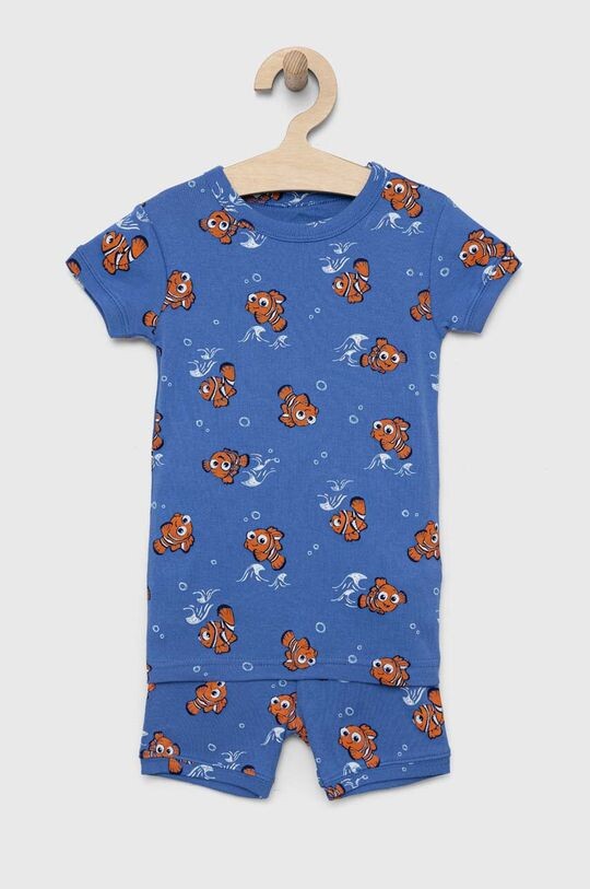 

Детская хлопковая пижама GAP x Pixar, синий