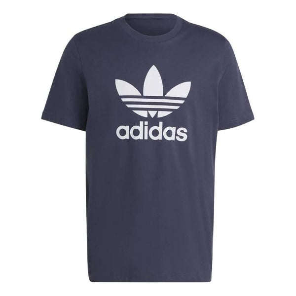 Футболка adidas originals Adicolor Classics Trefoil T-shirt 'Shadow Navy', цвет shadow navy/white