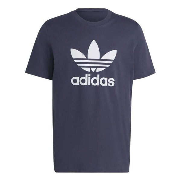 Футболка adidas originals Adicolor Classics Trefoil T-shirt 'Shadow Navy', цвет shadow navy/white кроссовки gv7837 adidas fortarunelk shadow navy 31