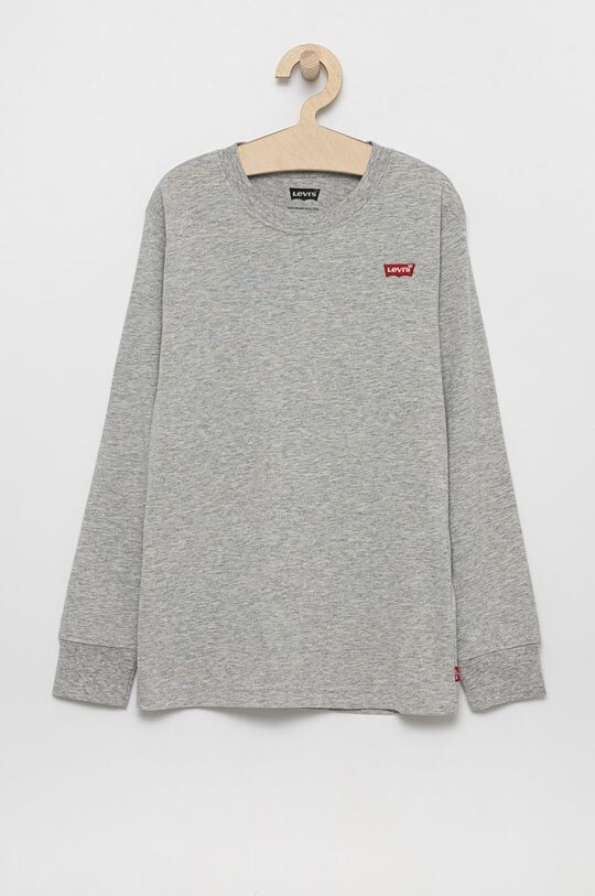 

Детская футболка с длинными рукавами Levi's, серый