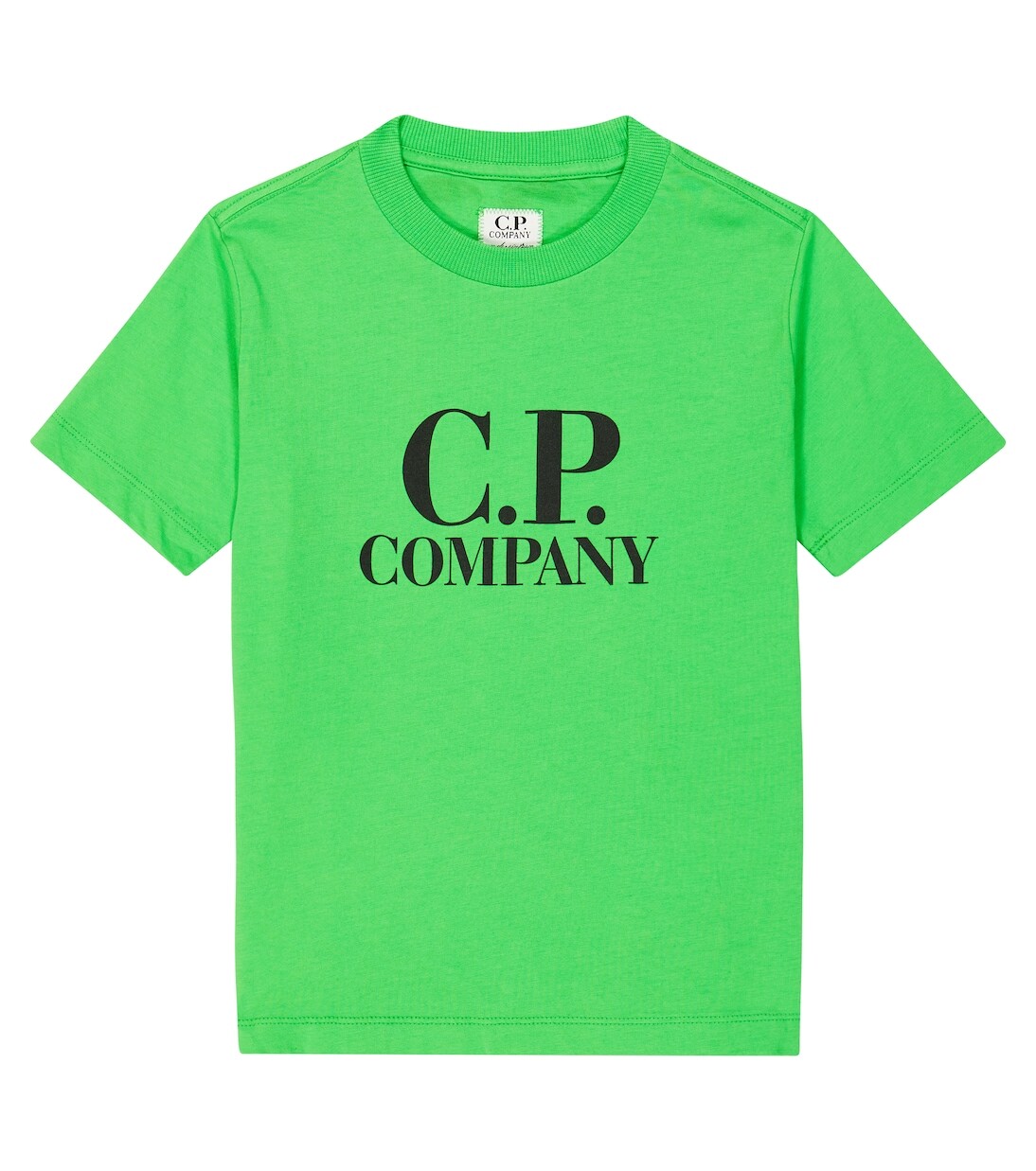 

Футболка из хлопкового джерси с логотипом U16 C.P. Company, зеленый