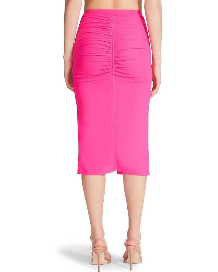 

Юбка Steve Madden Ruched Hour Skirt, цвет Pink Glo