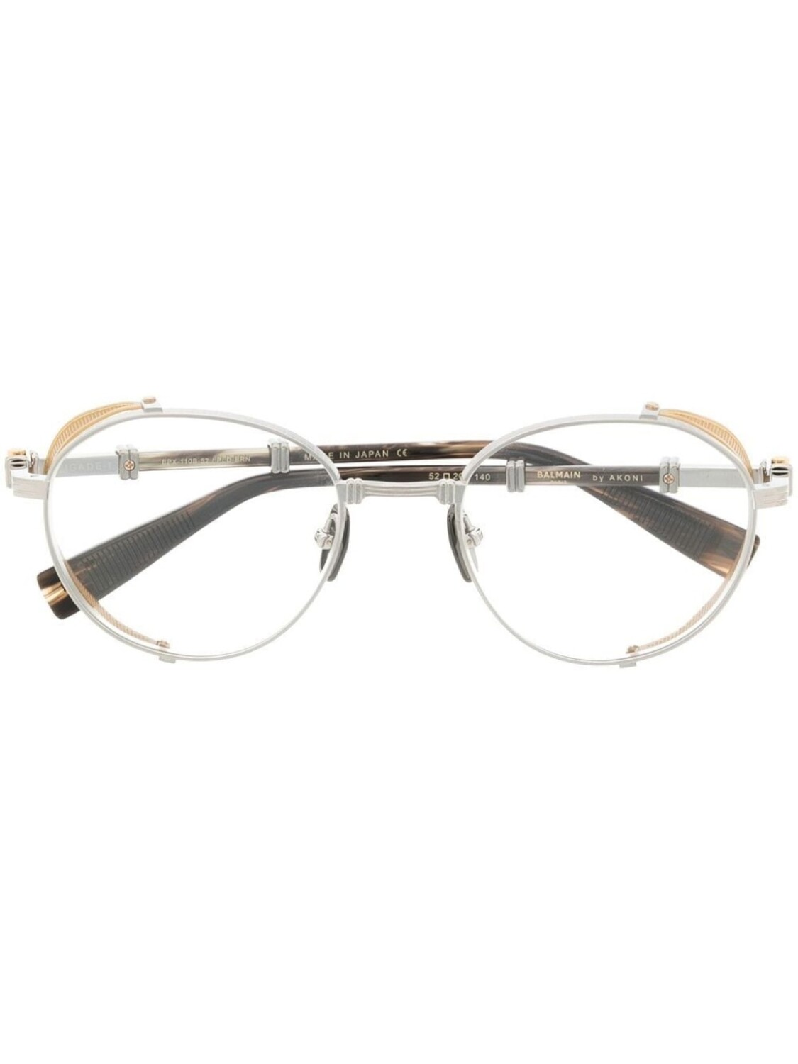 

Balmain Eyewear очки Brigade в круглой оправе, серебристый