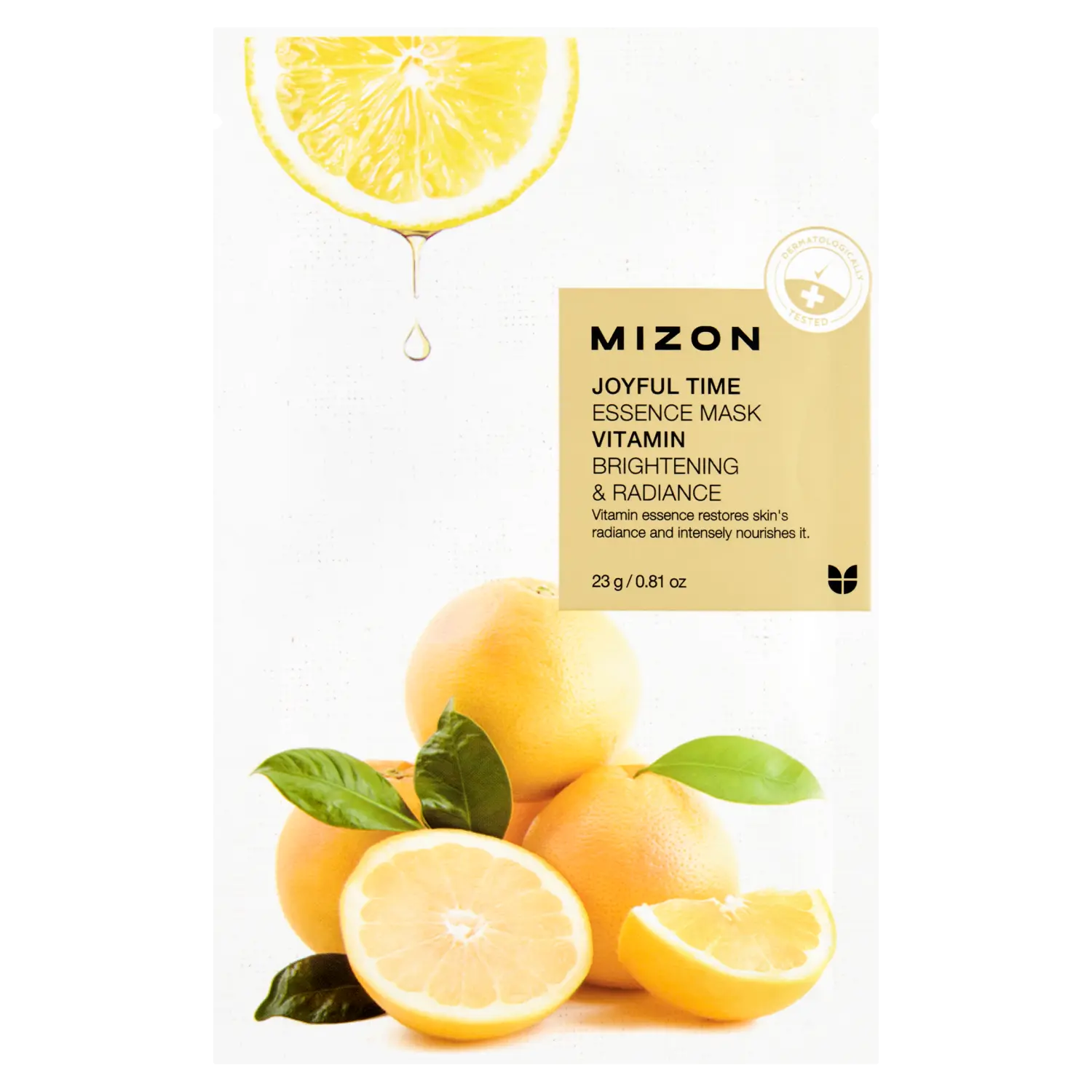 

Осветляющая маска для лица Mizon Joyful Time, 23 гр