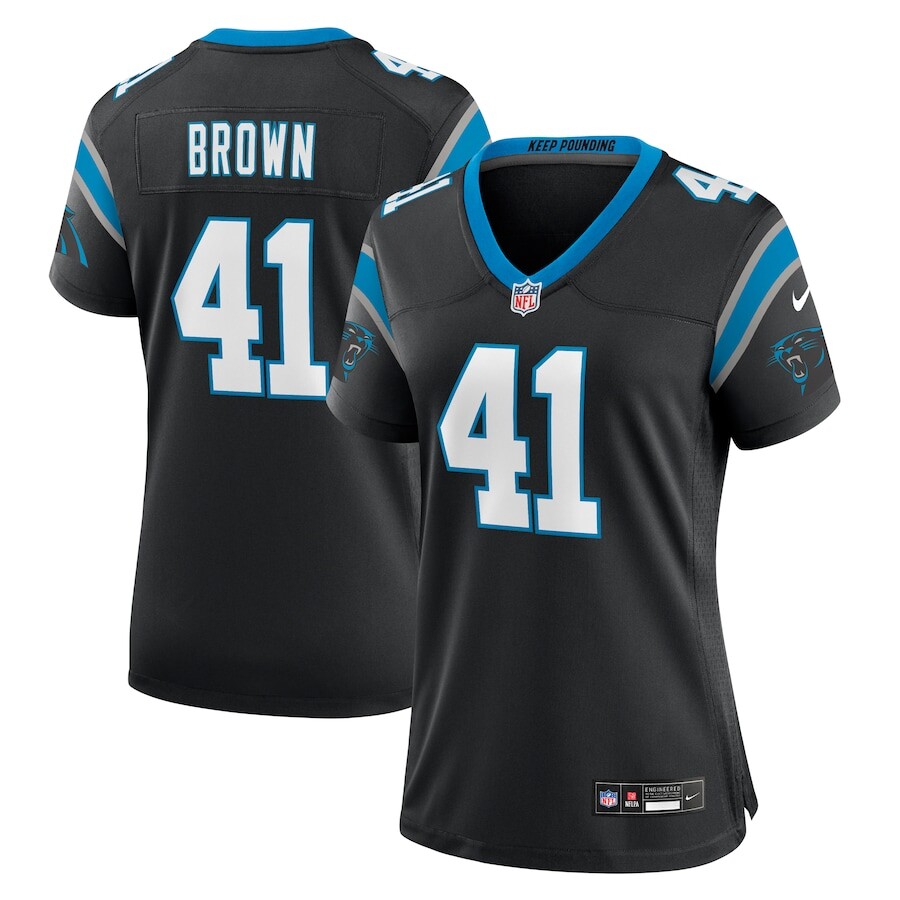 

Джерси Nike Carolina Panthers, черный
