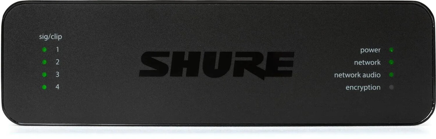 

Сетевой аудиоинтерфейс Shure ANI4IN-XLR