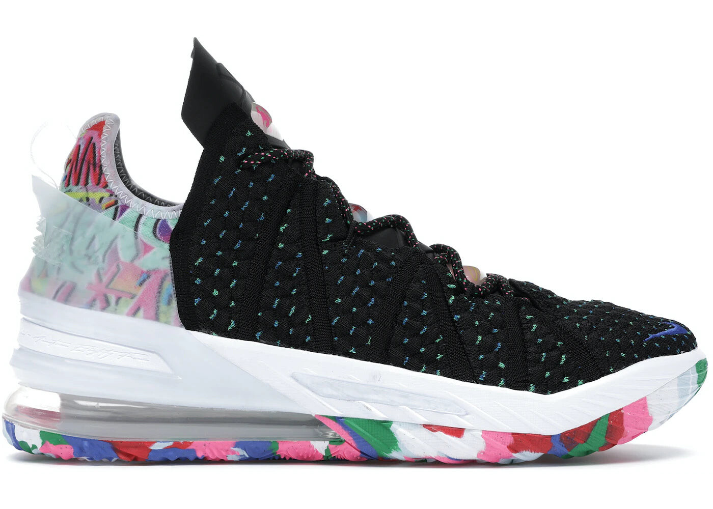 

Кроссовки Nike LeBron 18 мужские, черный