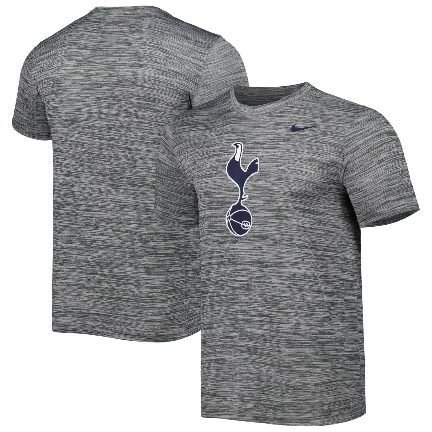 

Мужская футболка Nike Heather Grey Tottenham Hotspur Primary Logo Velocity Legend Performance