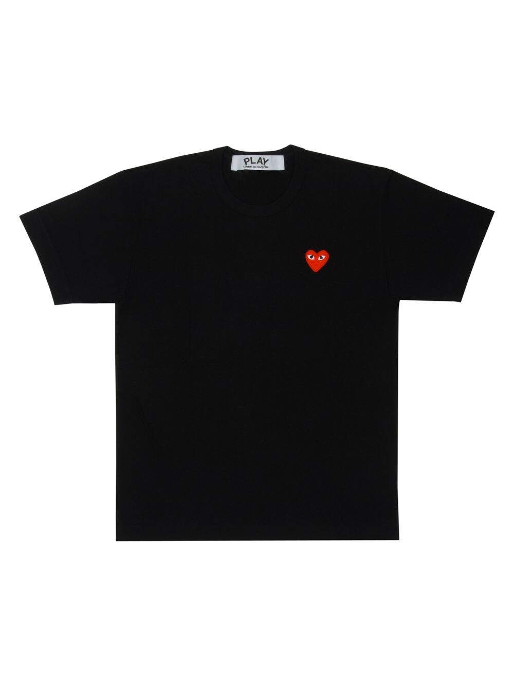 

Классическая футболка с сердечком Comme des Garçons PLAY, черный