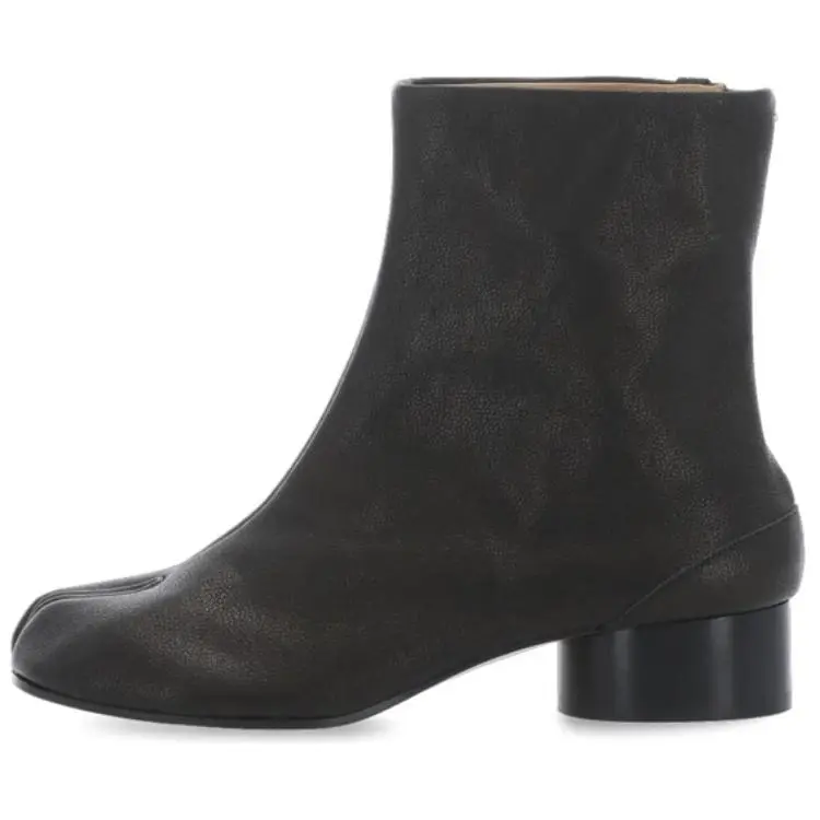 

Ботильоны Maison Margiela Tabi кожаные, черный