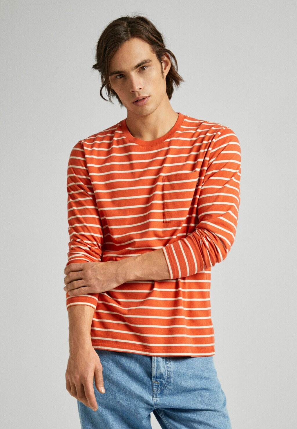 

Рубашка с длинным рукавом COSTA Pepe Jeans, цвет burnt orange