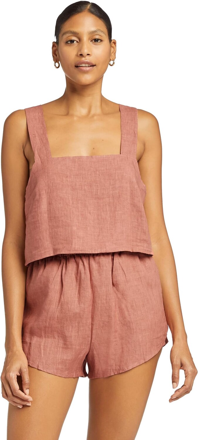 

Накидка Tallows Crop Top Vitamin A, цвет Eco Linen Terra Cotta