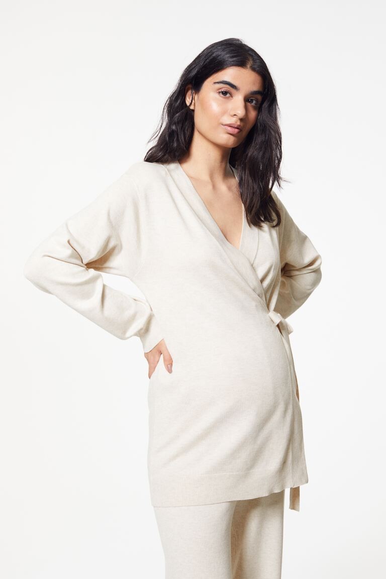 

МАМА Кардиган-конверт H&M