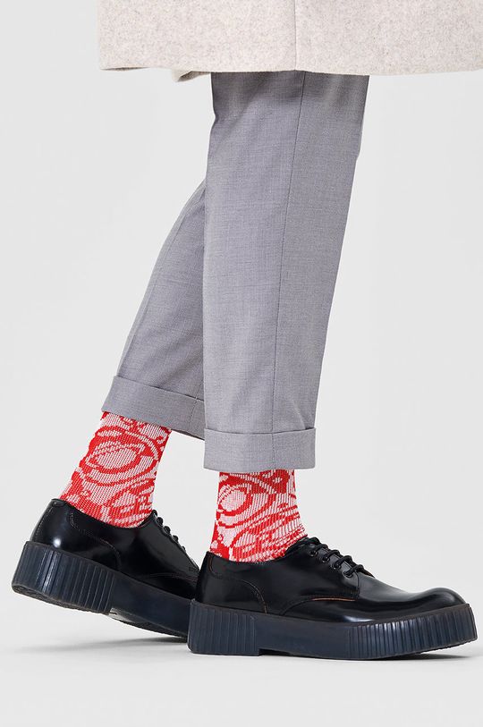 Носки Happy Socks, мультиколор носки happy socks размер 205 голубой мультиколор