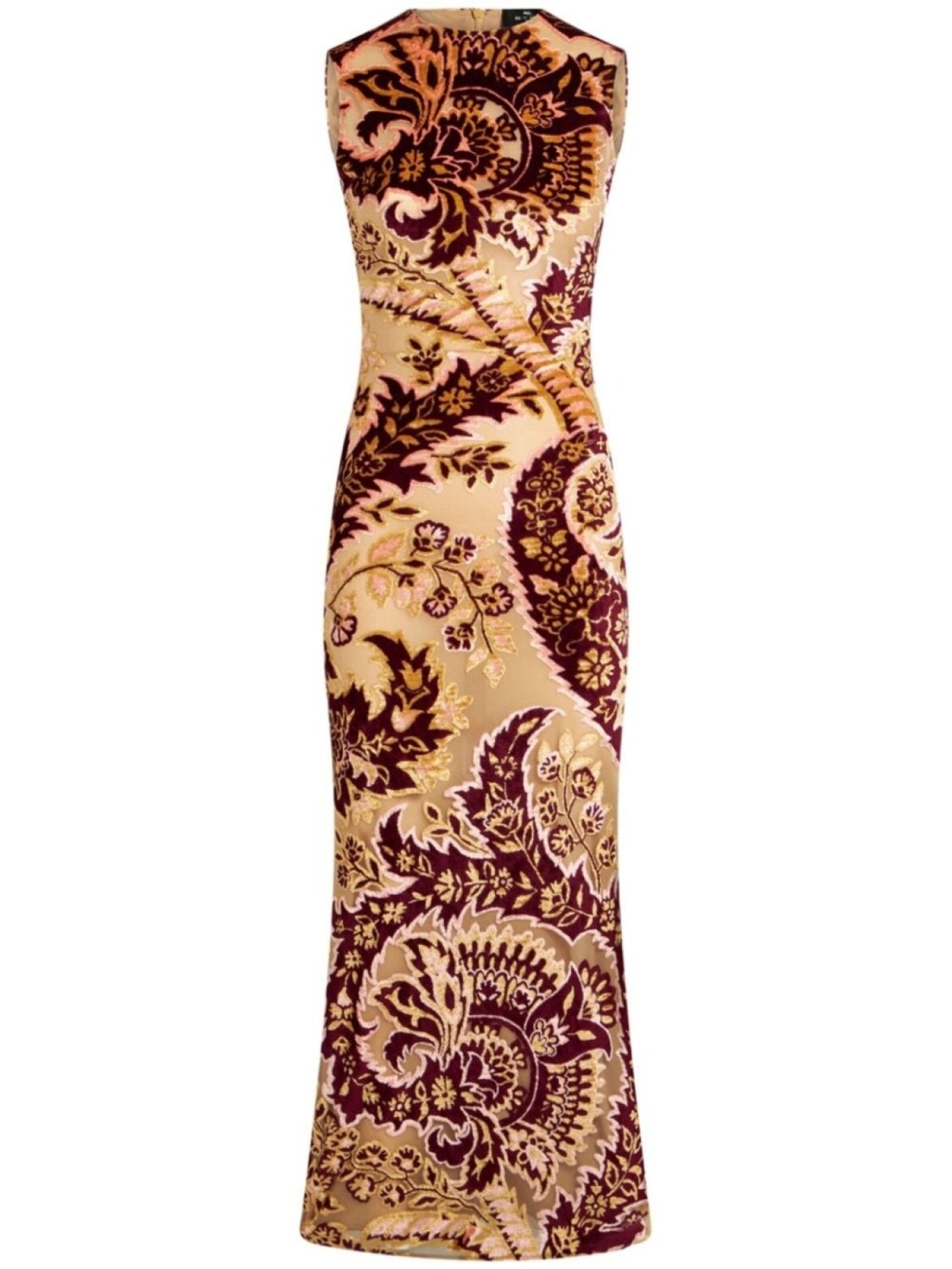 

ETRO жаккардовое платье, нейтральный цвет