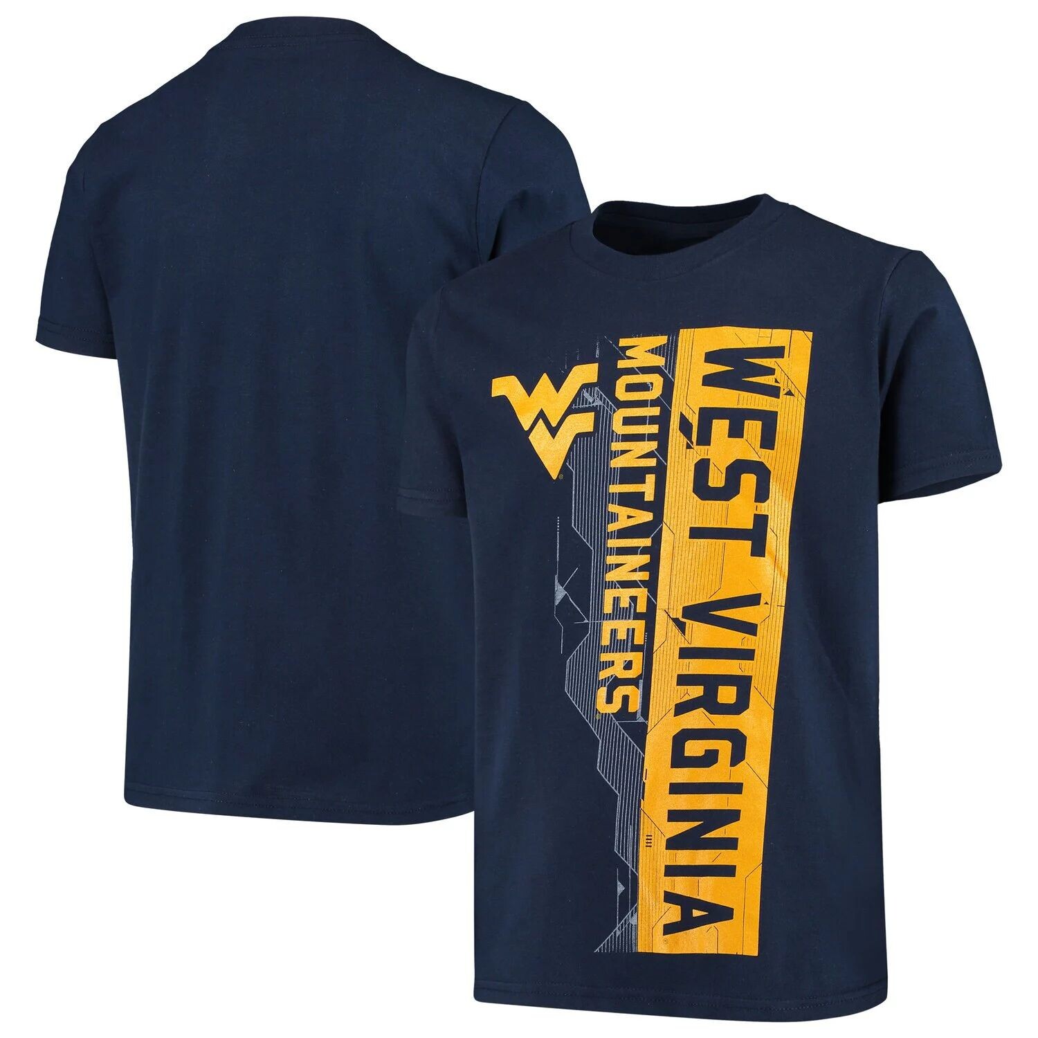 

Молодёжная футболка Navy West Virginia Mountaineers Challenger Outerstuff