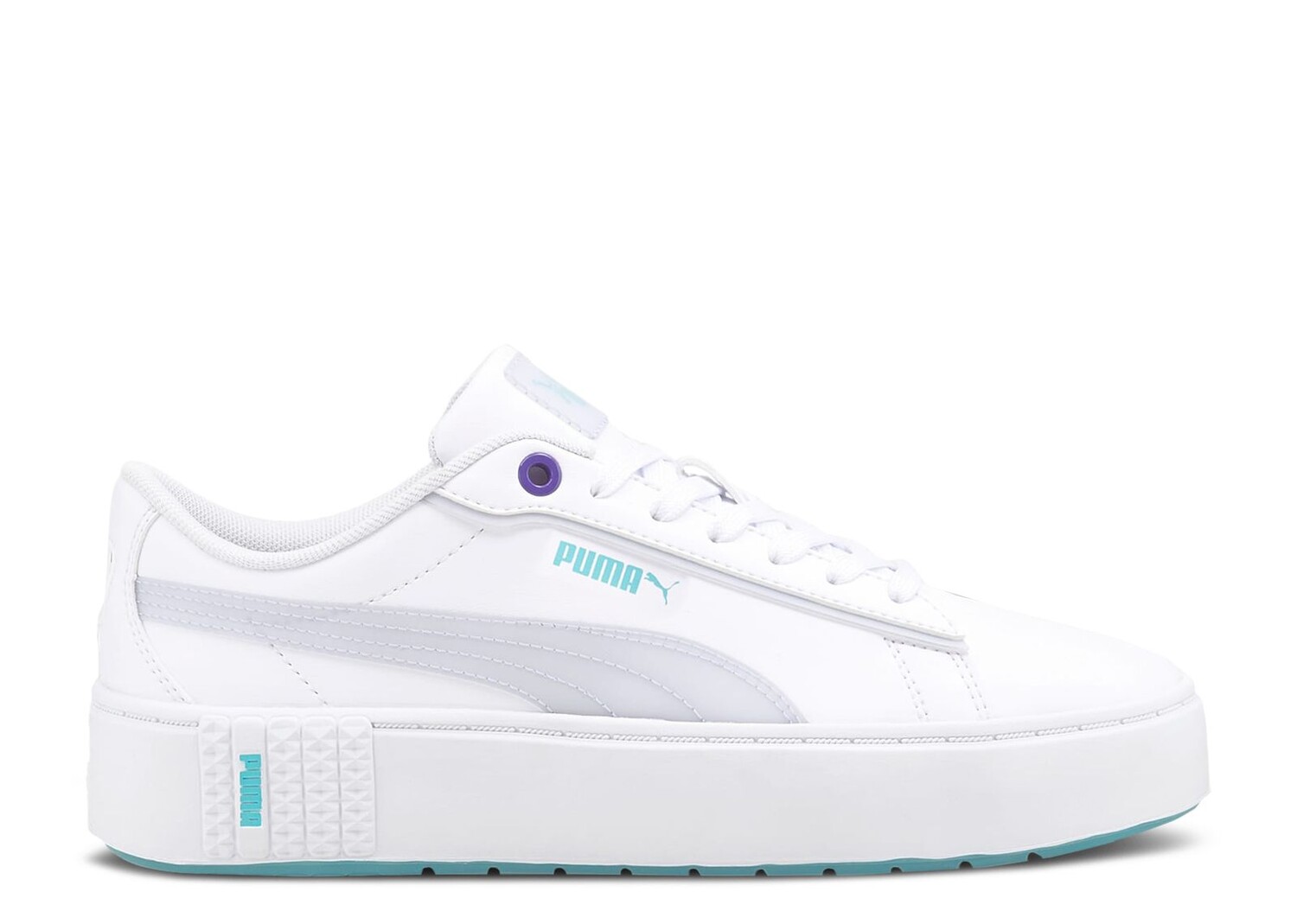 

Кроссовки Puma Wmns Smash Platform V2 'Candy - White Arctic Ice', белый