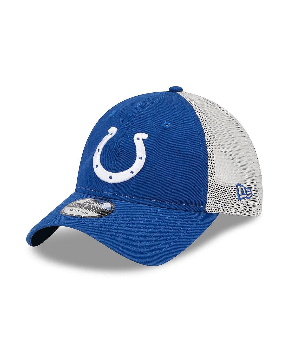 

Мужская кепка Royal, натуральный цвет Indianapolis Colts Loyal 9TWENTY Trucker Snapback New Era