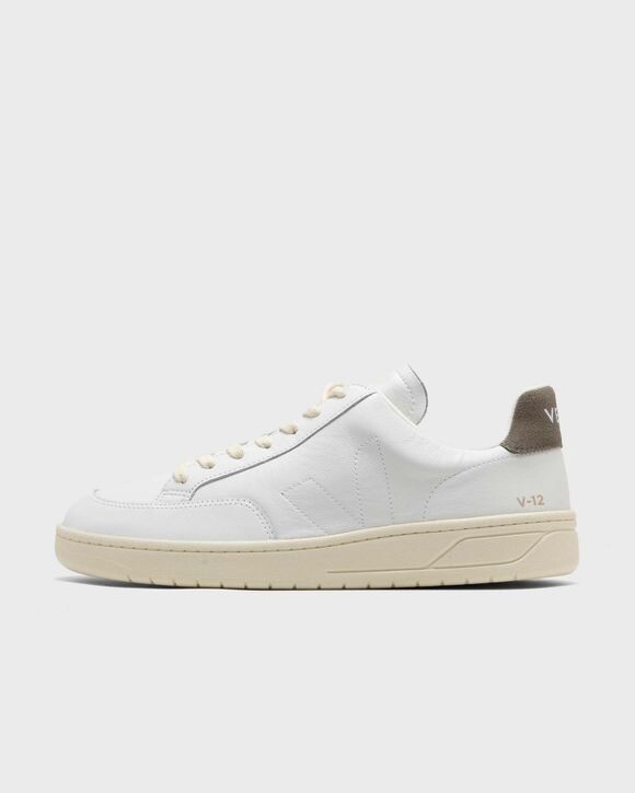 

Кроссовки Veja V-12 Stitch O.T. Leather, цвет extra-white_white_kaki