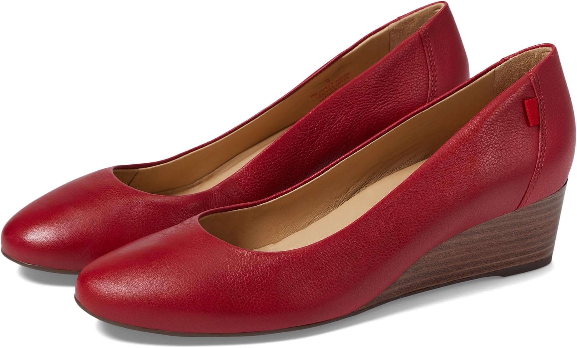 

Туфли Marc Joseph New York Prospect Wedge, цвет Crimson Nappa Soft