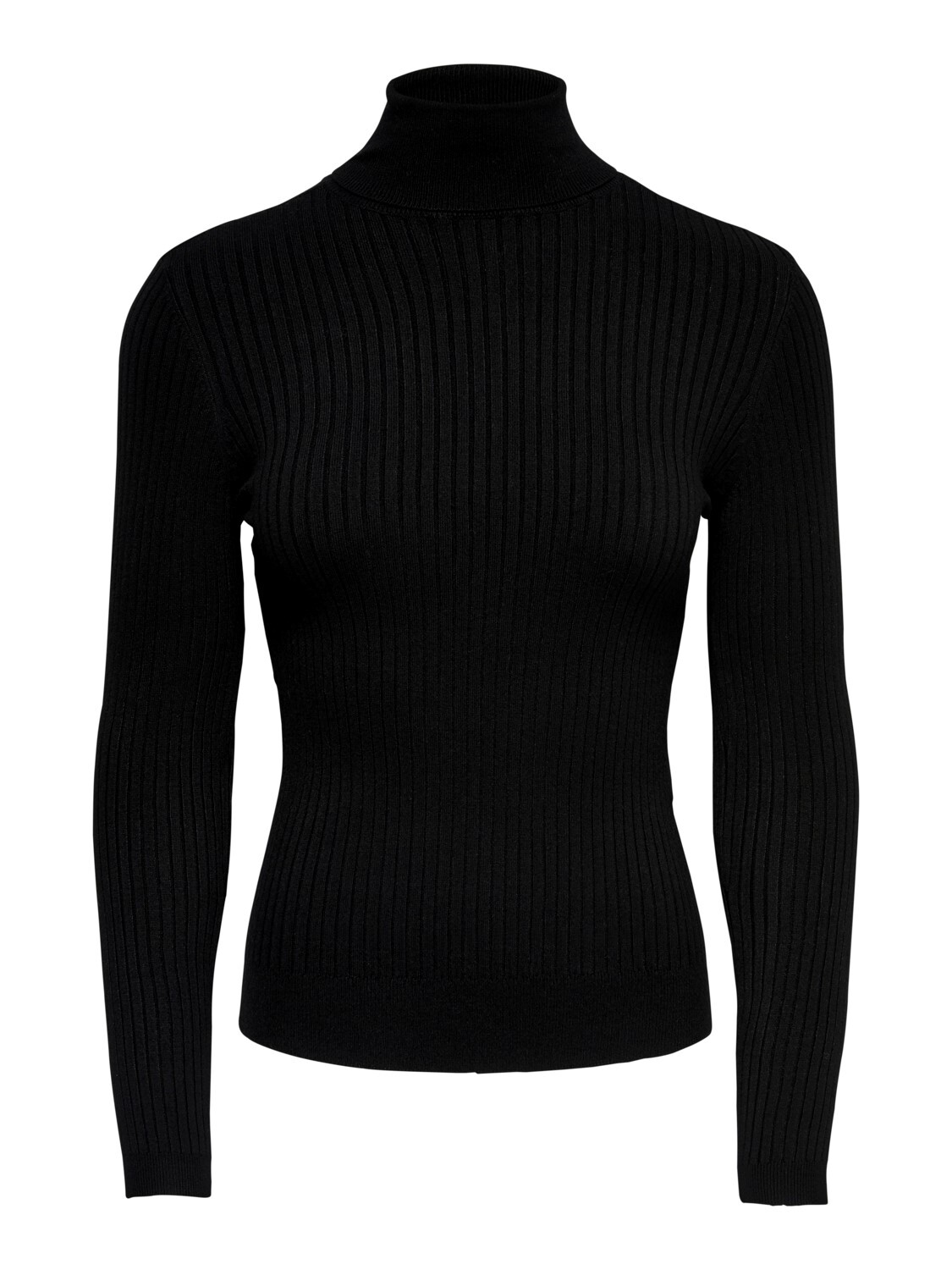 

Свитер ONLY Slim Fit Rollkragen Strick ONLKAROL Longsleeve, черный