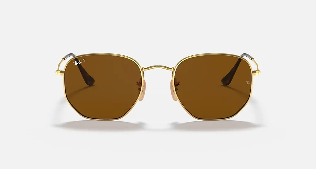 

Солнцезащитные очки Ray-Ban HEXAGONAL FLAT LENSES, коричневый
