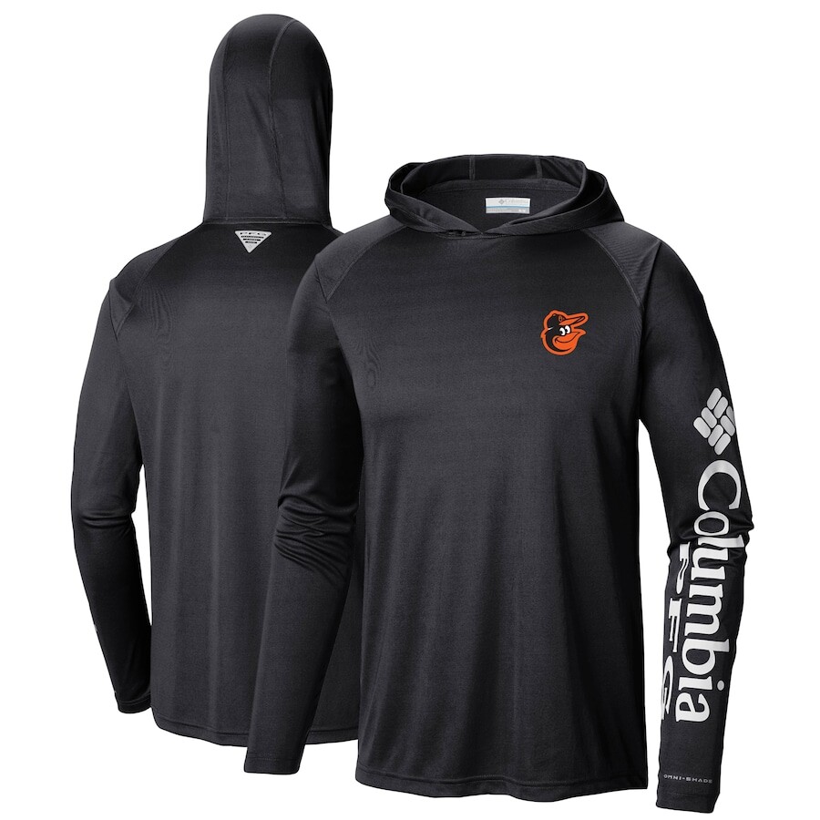 

Футболка с длинным рукавом Columbia Baltimore Orioles, черный