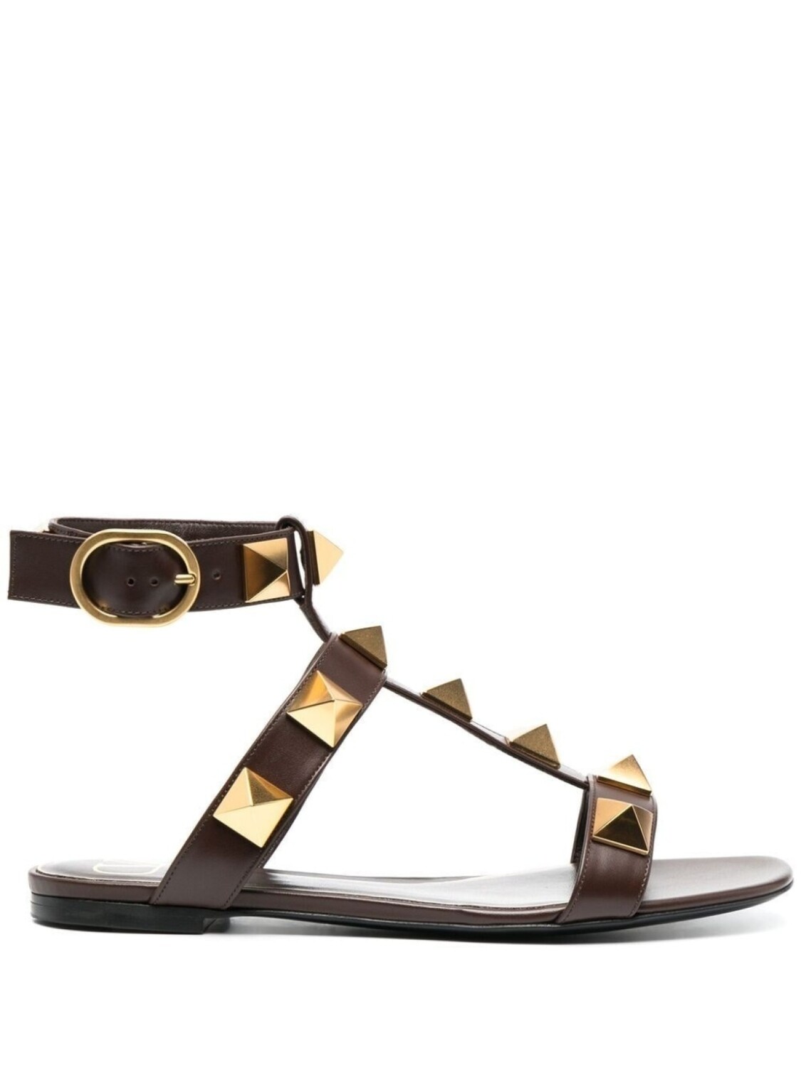 

Valentino Garavani сандалии Rockstud, коричневый