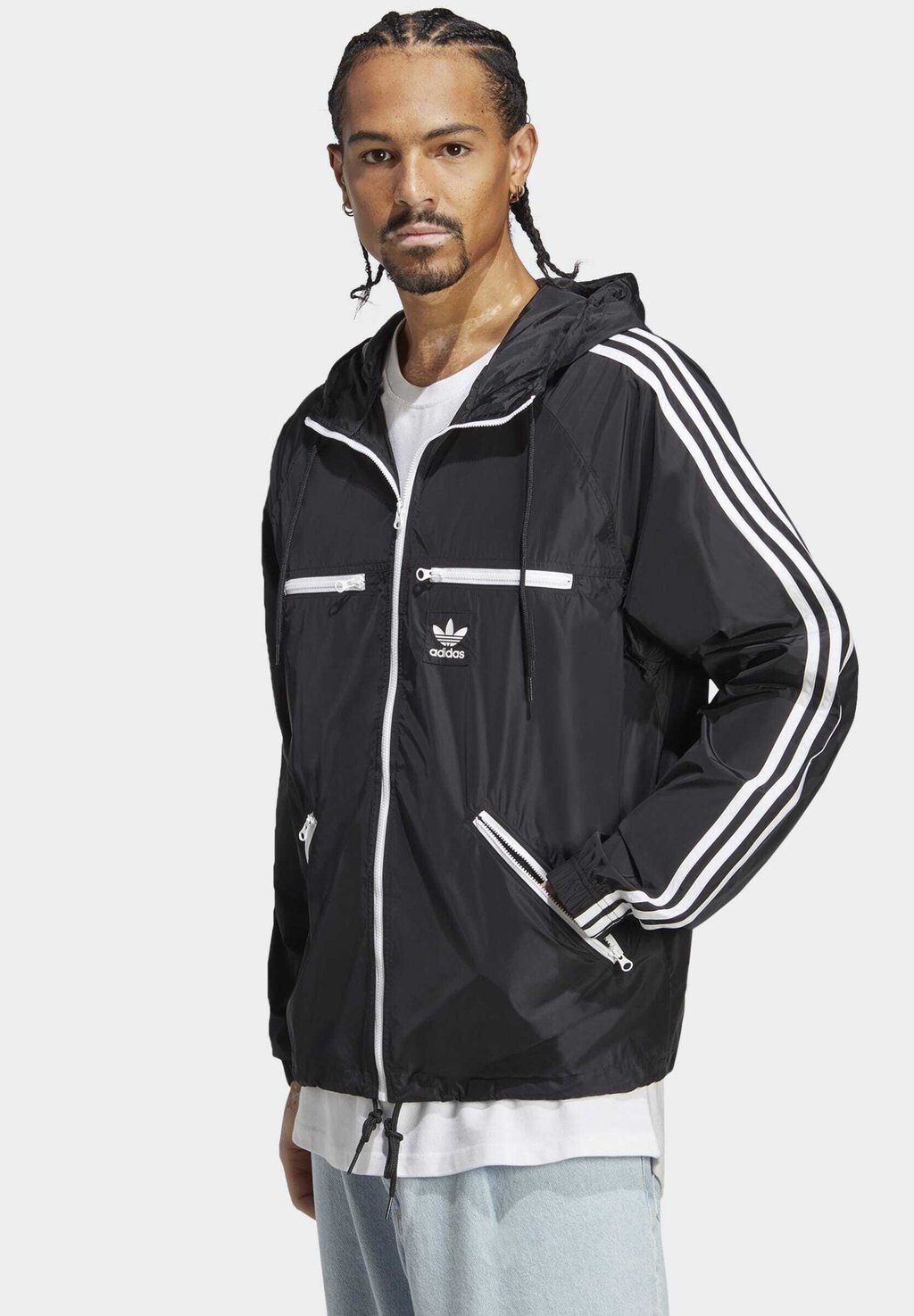 

Спортивная куртка adidas Originals, черная, Черный